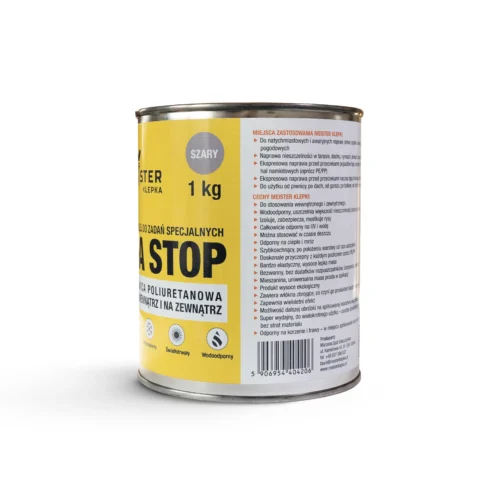 Meisterklepka-puszka-produkt (4) Aqua Stop Meister Klepka – Uszczelniacz i Klej do Zadań Specjalnych