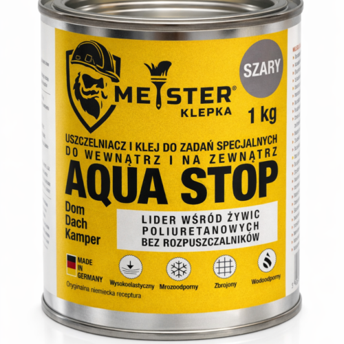 Puszka Aqua Stop 1 Aqua Stop Meister Klepka – Uszczelniacz i Klej do Zadań Specjalnych