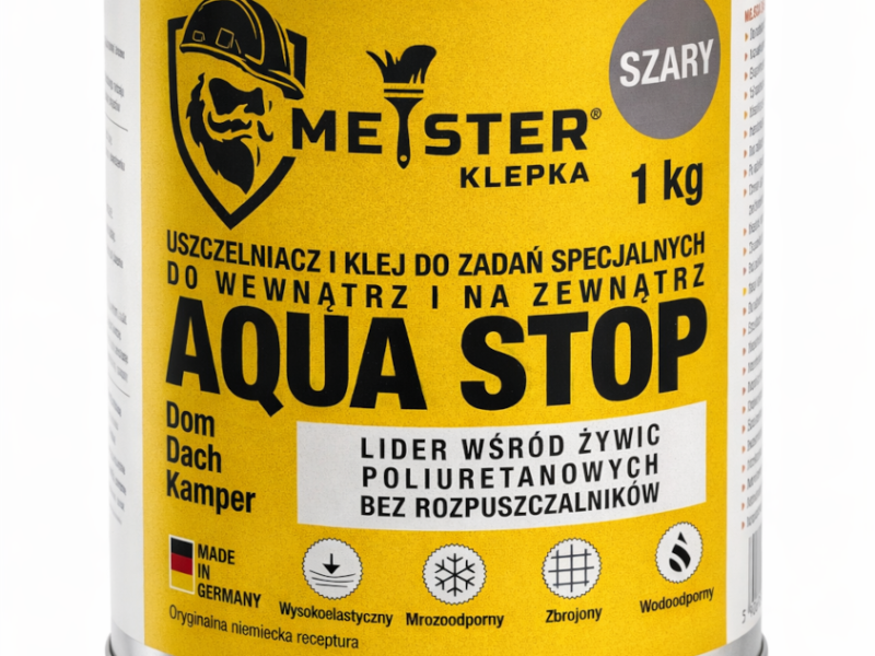 Aqua Stop Meister Klepka – Uszczelniacz i Klej do Zadań Specjalnych